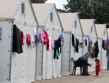 Διαμαρτυρία προσφύγων στο Κέντρο Φιλοξενίας Διαβατών